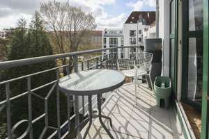 vermietete teilmöbilierte 1-Zimmer-Wohnung mit Balkon – zentral gelegen nahe Uniklinik – Die vollständige Adresse der Immobilie erhältst du vom Anbieter., 1307 Johannstadt-Nord, Dresden – Vorschaubild 9