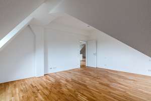 5-ZW Penthouse Charakter, gr. Dachterrasse, Parkett, Aufzug, Einbauküche – Robert-Funari-Straße 26, 68309 Käfertal, Mannheim – Vorschaubild 9
