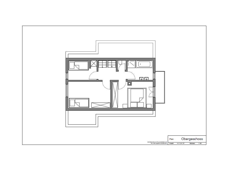 Grundriss Obergeschoss