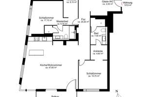 Urbaner Luxus trifft Waterfront-Living – einzigartige Designerwohnung an der Elbe – Die vollständige Adresse der Immobilie erhältst du vom Anbieter., 20457 HafenCity, Hamburg – Vorschaubild 10