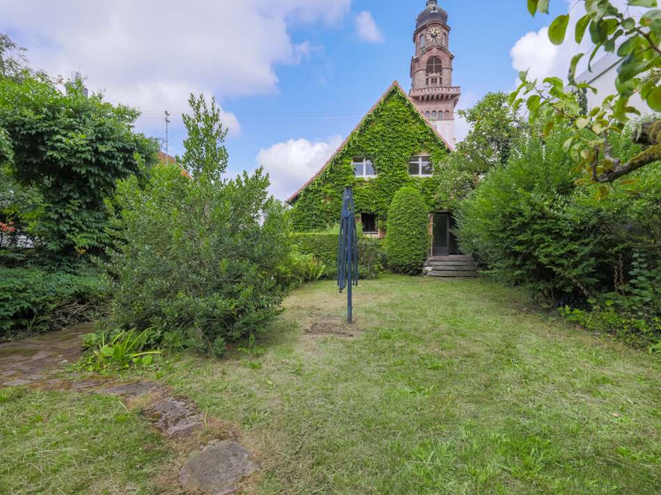 Rückansicht und Garten