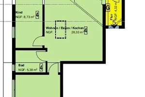 TOP moderne Dachgeschosswohnung mit Balkon - ca. 58 m² - 1 Stellplatz – Die vollständige Adresse der Immobilie erhältst du vom Anbieter., 88074 Meckenbeuren – Vorschaubild 12