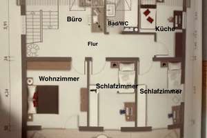 Helle, frisch renovierte 3-Zimmer-Wohnung in Neu-Ulm mit Balkon und zusätzlich Dachgeschoss  – Die vollständige Adresse der Immobilie erhältst du vom Anbieter., 89233 Neu-Ulm – Vorschaubild 12