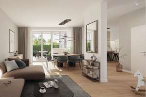 SE48! MODERNE TRIFFT TRADITION - sanierte EG Wohnung mit Terrasse und stufenlosem Zugang!