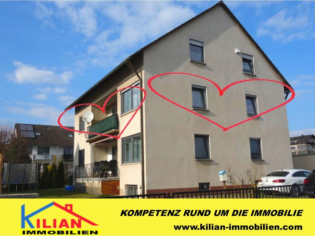 KILIAN IMMOBILIEN! TOP RENOVIERTE 4 ZI. ETW IM OG MIT 109