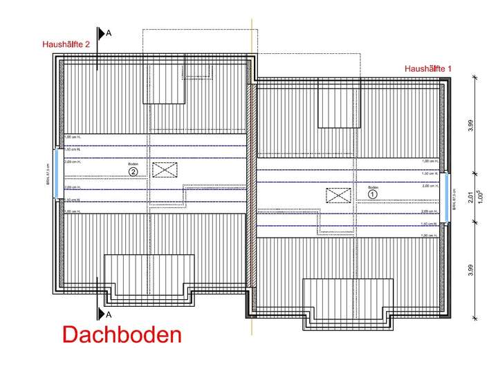 Dachboden 4.3 gesamt - WE 2