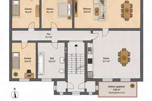 Provisionsfreier Altbau-Traum mit 430 m² Garten & geplantem Balkon - Ideal für Familien! – Rather Kreuzweg 63a, 40472 Rath, Düsseldorf – Vorschaubild 38
