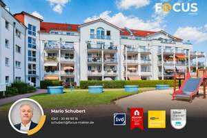 Magdeburg - interessante 2-Raumwohnung mit großem Balkon, Aufzug, Wanne und Stellplatz-option
