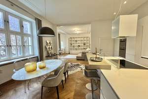 Altbaucharme trifft Design – außergewöhnliches Wohnen am Josephsplatz – Adelheidstraße 6, 80796 Josephsplatz, München – Vorschaubild 2