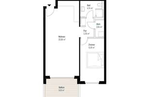 Ab Herbst 2026: 2-Zimmer-Neubau mit großem Balkon in Fuhlsbüttel – für Singles, Paare & Best Ager – Erdkampsweg 39, 22335 Fuhlsbüttel, Hamburg – Vorschaubild 7