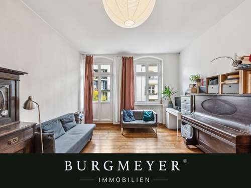 Abbildung zu BERLIN: Charmante 2-Zimmer-Altbauwohnung -  kernsaniert mit zwei Balkonen in Pre