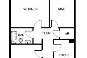 Neuwertige 3-Zimmer-Wohnung in Stadtlage – Palmenweg 1, 50767 Köln – Vorschaubild 3