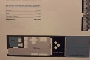 Erstbezug mit Balkon und EBK: Exklusive 1-Raum-Wohnung mit gehobener Innenausstattung in Augsburg – Blücherstrasse 119, 86165 Augsburg – Vorschaubild 1
