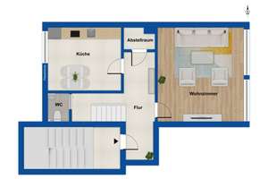 Großzügige Maisonettewohnung mit ca. 108 m² Wohnfläche in Duisburg – top Zustand und Fernwärme – Die vollständige Adresse der Immobilie erhältst du vom Anbieter., 47169 Marxloh, Duisburg – Vorschaubild 14