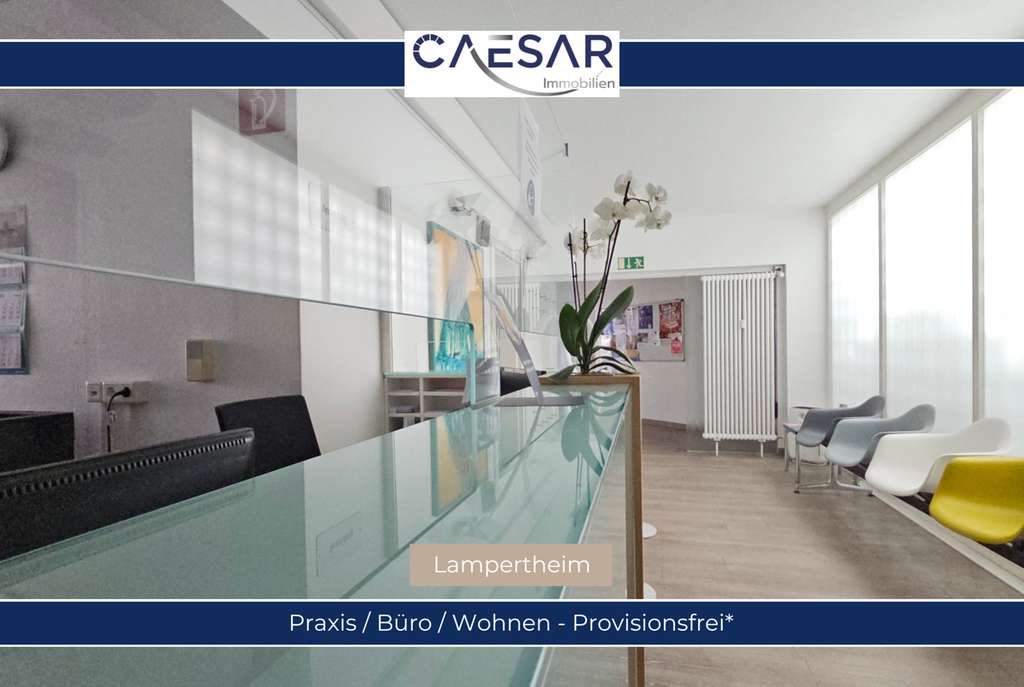 Immobilie in Lampertheim - Attraktive Gewerbe-/Wohneinheit mit vielseitigem Nutzungspotenzial im Herzen von Lampertheim - Bild 0