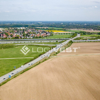 Direkt an der A14! Baugrund für Gewerbe nahe dem Leipziger Flughafen
