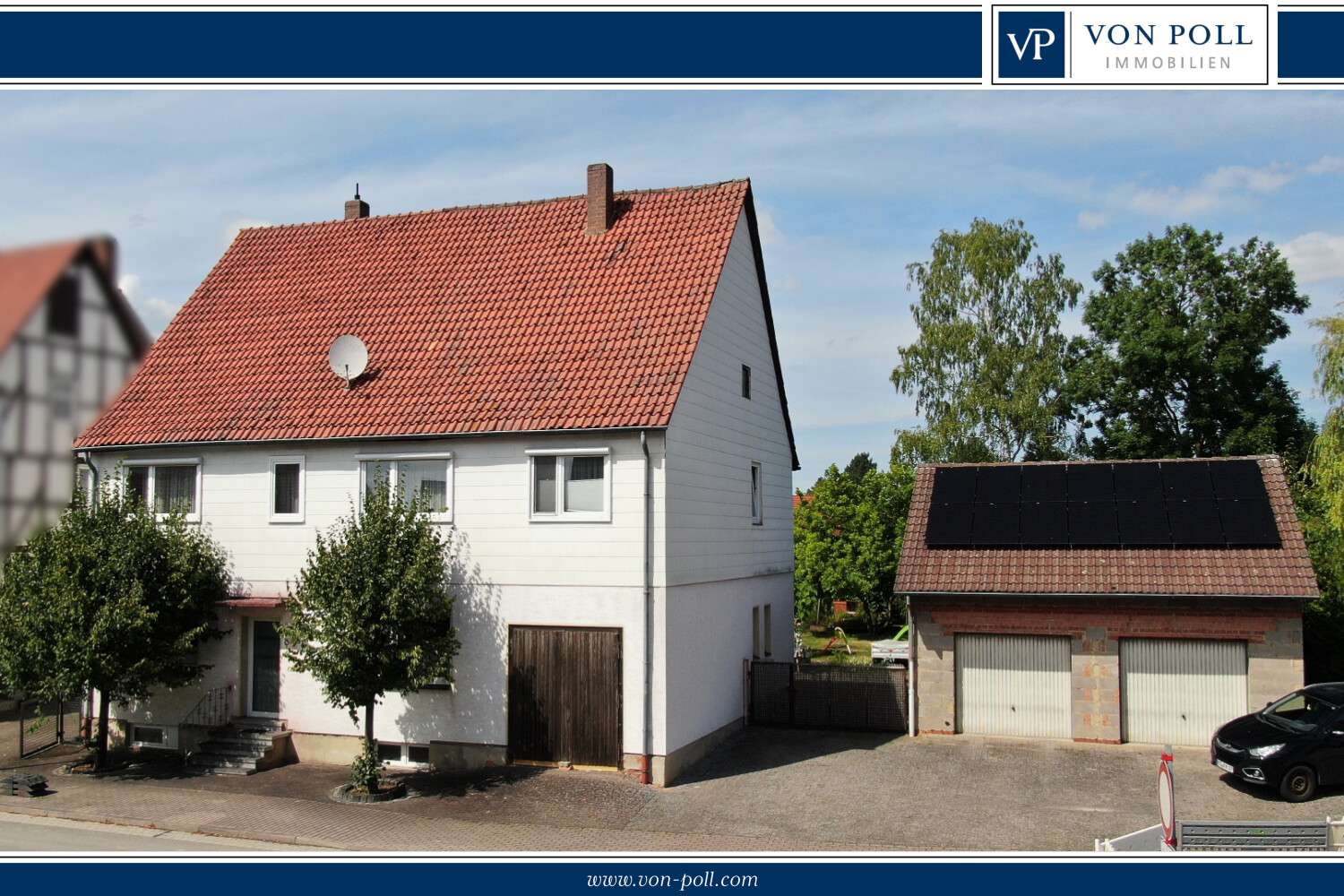 Familien(t)raum im Fachwerkstil – Sanierungsbedürftiges Haus mit großem Grundstück, Kassel Kreis – Bild 1