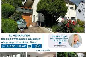 *Gepflegtes Haus mit 3 Wohnungen, Balkon, Terrasse &Garage zu verkaufen* – Die vollständige Adresse der Immobilie erhältst du vom Anbieter., 75239 Eisingen – Vorschaubild 1