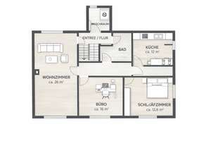 Frisch Renovierte 3-Zimmer Wohnung in Karlsruhe-Hagsfeld mit 80 m² Wohnfläche – Ruschgraben 49, 76139 Hagsfeld, Karlsruhe – Vorschaubild 2