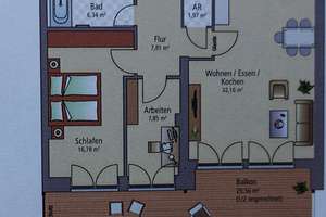 Zuhause mit 3 Zimmern und Balkon in Nürnberg – Heideloffstraße 20, 90478 Glockenhof, Nürnberg – Vorschaubild 2