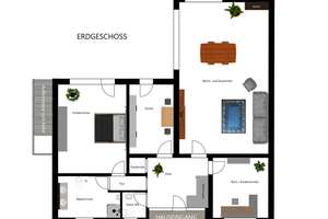 Stilvoller WINKELBUNGALOW mit Wohlfühlambiente und liebevoll gestaltetem Gartenparadies – Die vollständige Adresse der Immobilie erhältst du vom Anbieter., 47624 Kevelaer – Vorschaubild 22