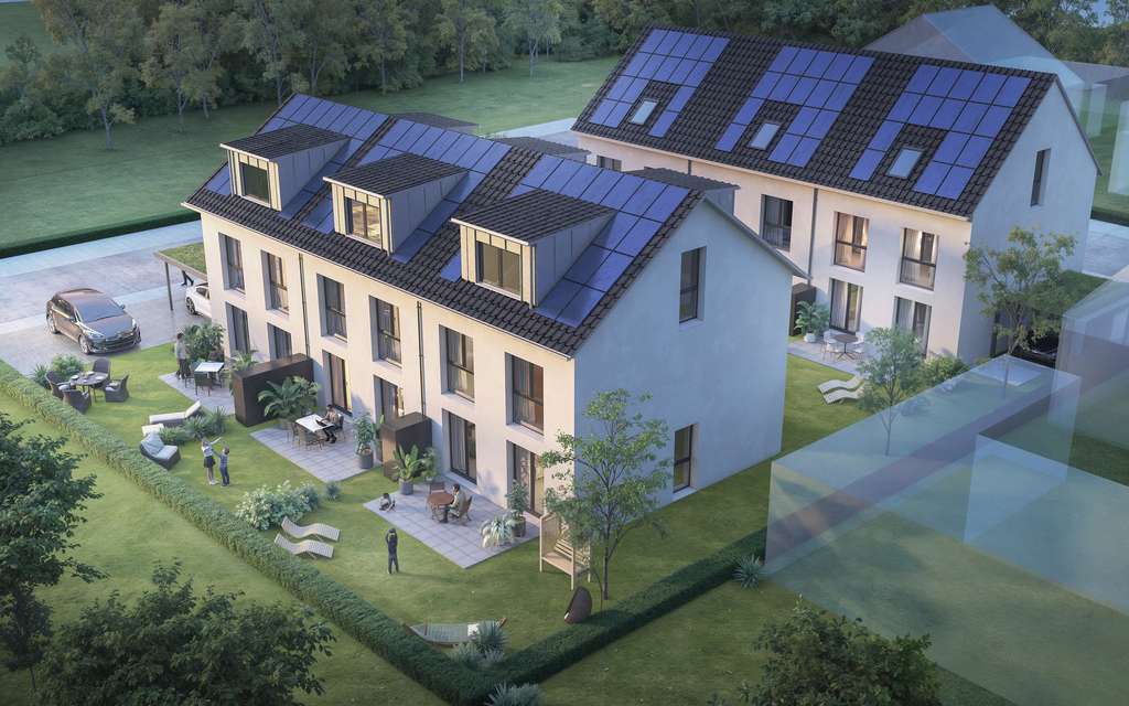Immobilie in Karlsdorf-Neuthard - Reihenendhaus in KFW-Q Bauweise - Bild 1