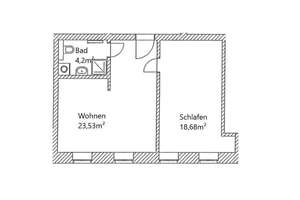 Bezugsfreie 2-Raum-Wohnung im beliebten Waldstraßenviertel !!! – Die vollständige Adresse der Immobilie erhältst du vom Anbieter., 4105 Zentrum-Nordwest, Leipzig – Vorschaubild 14