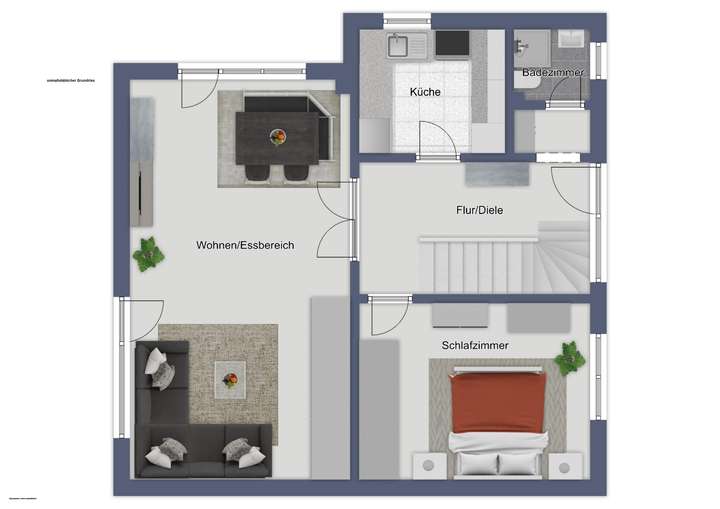 Grundriss Erdgeschoss