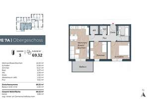 3-Zimmer-Wohnung in Ingolstadt EBK Südbalkon KFW55 Nahe A9 & Audi – Schoberstr. 14, 85055 Nordost, Ingolstadt – Vorschaubild 16