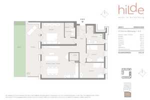 Erstbezug, 4-Zi.-Gartenwohnung mit Tageslichtbad und Einbauküche – Hilde-Domin-Straße 8, 69126 Heidelberg – Vorschaubild 10