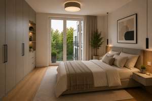  Top Lichtdurchflutete 3-Zimmer-Wohnung mit hochwertige Ausstattung, Einbauküche & TG-Stellplatz – Vilniusstraße 9, 80992 Moosach-Bahnhof, München – Vorschaubild 3