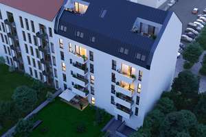 Maisonette mit 4-Räume und Balkon – KfW-Effizienzhaus 55 im Graphischen Viertel Leipzig