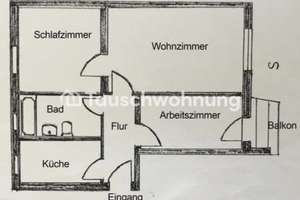 Tauschwohnung: 3-Zimmer-Wohnung in München Bogenhausen, 57 m² – Die vollständige Adresse der Immobilie erhältst du vom Anbieter., 81677 Parkstadt, München – Vorschaubild 7