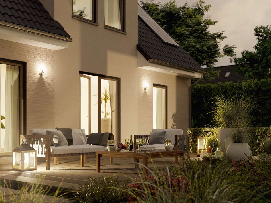 Terrasse am Abend