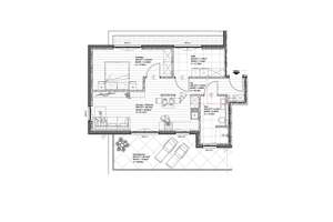 Moderne 2 Zi. mit EBK und großer Dachterrasse im energieeffizienten Neubau – 49377 Vechta – Vorschaubild 3