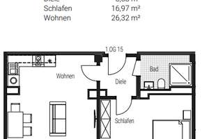 Charmante 2-Zimmer-Neubauwohnung mit Einbauküche – Steinbühler Straße 4-6, 90443 Gostenhof, Nürnberg – Vorschaubild 20