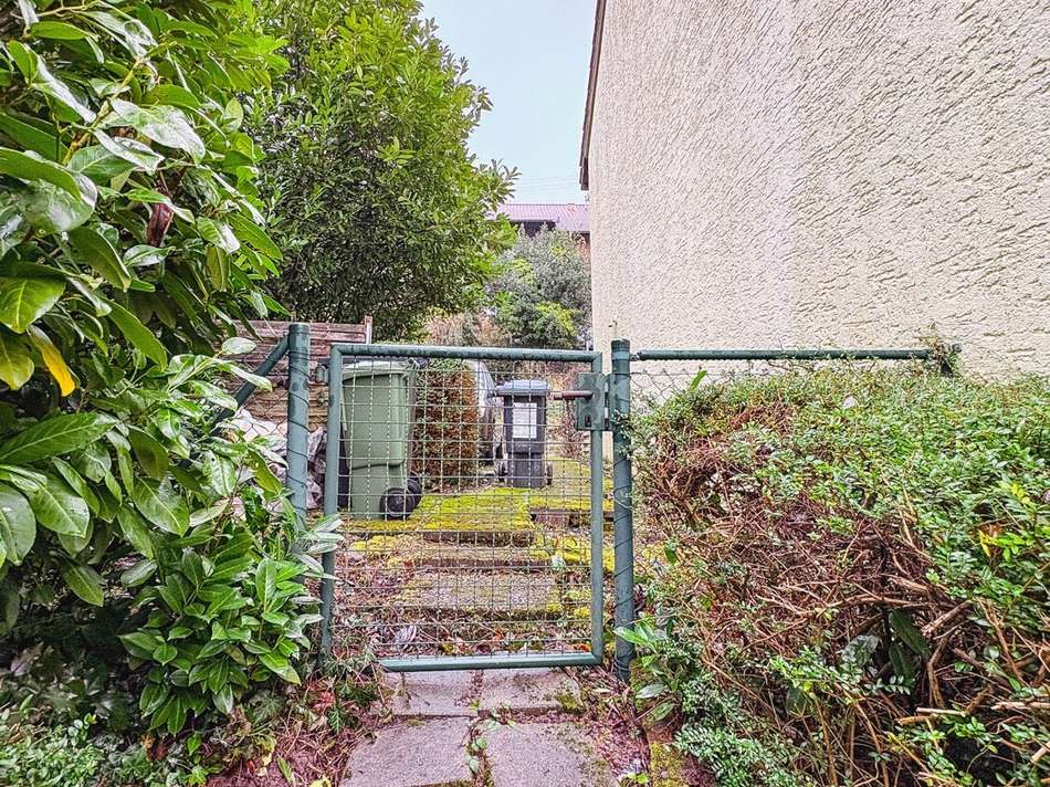 seitlicher Zugang Gartenzugang