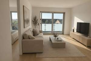 Erstbezug! Exklusive 2-Zimmerwohnung am Cospudener See – 4416 Markkleeberg – Vorschaubild 1