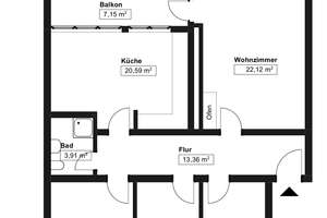 Viel Platz für den Alltag in dieser 4-Zimmer-Wohnung in Wuppertal  – Lilienthalstraße 25, 42119 Elberfeld, Wuppertal – Vorschaubild 7