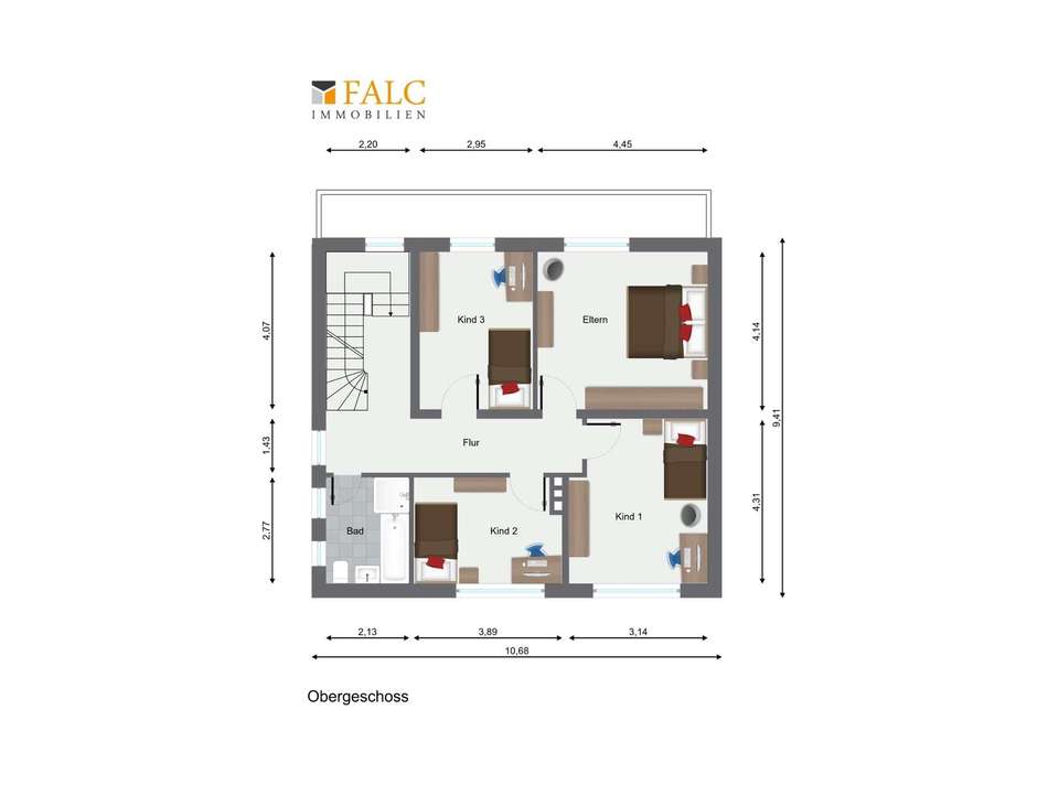 Grundriss-Obergeschoss