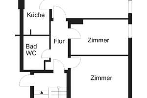 Attraktive Wohnung mit ansprechendem Grundriss! – Boschstraße 14 F, 27574 Geestemünde, Bremerhaven – Vorschaubild 1