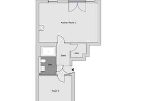 Für Gartenliebhaber: Lichtdurchflutete 2-Zimmer-Wohnung in Düsseldorf-Lörick – Niederkasseler Lohweg 24b, 40547 Lörick, Düsseldorf – Vorschaubild 7