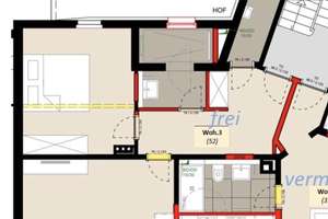 Moderne helle 2-Zimmer-Wohnung in Stuttgart-Zuffenhausen - Top-Verkehrsanbindung – Friesenstrasse 54, 70435 Zuffenhausen-Hohenstein, Stuttgart – Vorschaubild 2