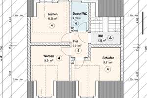 Attraktive Kapitalanlage – vermietete 3-Zimmer-Dachgeschosswohnung mit ca. 64 m² – 68309 Käfertal, Mannheim – Vorschaubild 10