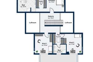 Besonderes Architektenhaus auf großzügigem Eigentumsgrundstück in Feldrandlage – Die vollständige Adresse der Immobilie erhältst du vom Anbieter., 38104 Volkmarode, Braunschweig – Vorschaubild 9