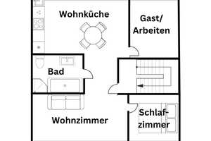 Stilvolle 3-Zimmer-Dachgeschosswohnung mit gehobener Innenausstattung in Hamburg Harvestehude – Hamburg – Vorschaubild 13