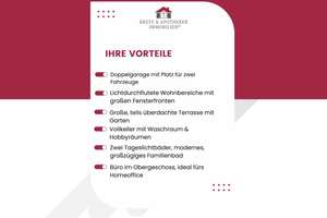 Modernes Familienhaus in Heide mit Garten, Terrasse, Doppelgarage & Vollkeller – Die vollständige Adresse der Immobilie erhältst du vom Anbieter., 25746 Heide – Vorschaubild 2