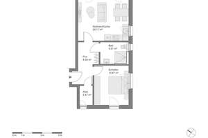 NEU: 2-Zimmer-Komfortwohnung mit Balkon im KfW40EE-Neubau - für  Eigennutzer oder Kapitalanleger – Bansgraben 28, 22459 Niendorf, Hamburg – Vorschaubild 7