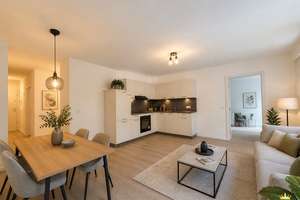 Hochwertige 2-Zimmer-Wohnung mit Terrasse und Garten !