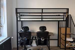 Möbliertes Premium Zimmer in berufstätigen WG mit Balkon, Erstbezug nach Sanierung – Die vollständige Adresse der Immobilie erhältst du vom Anbieter., 47053 Hochfeld, Duisburg – Vorschaubild 3
